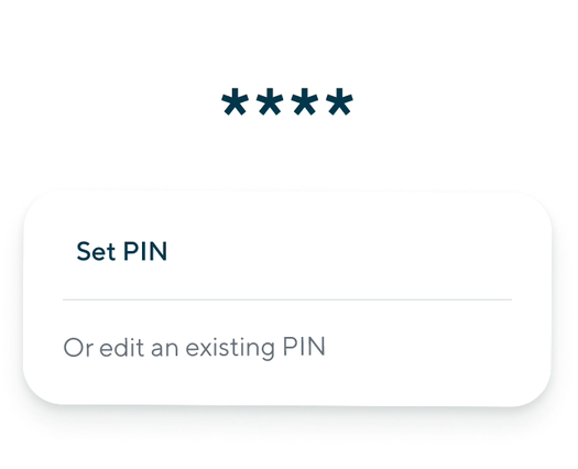 Change your PIN